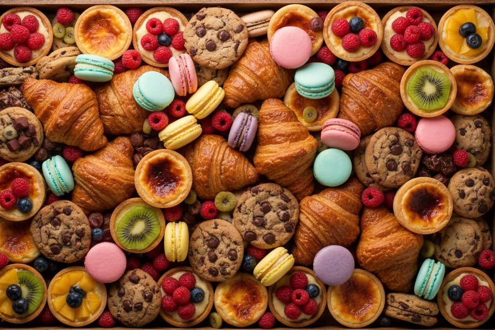 less empty space between the sweets