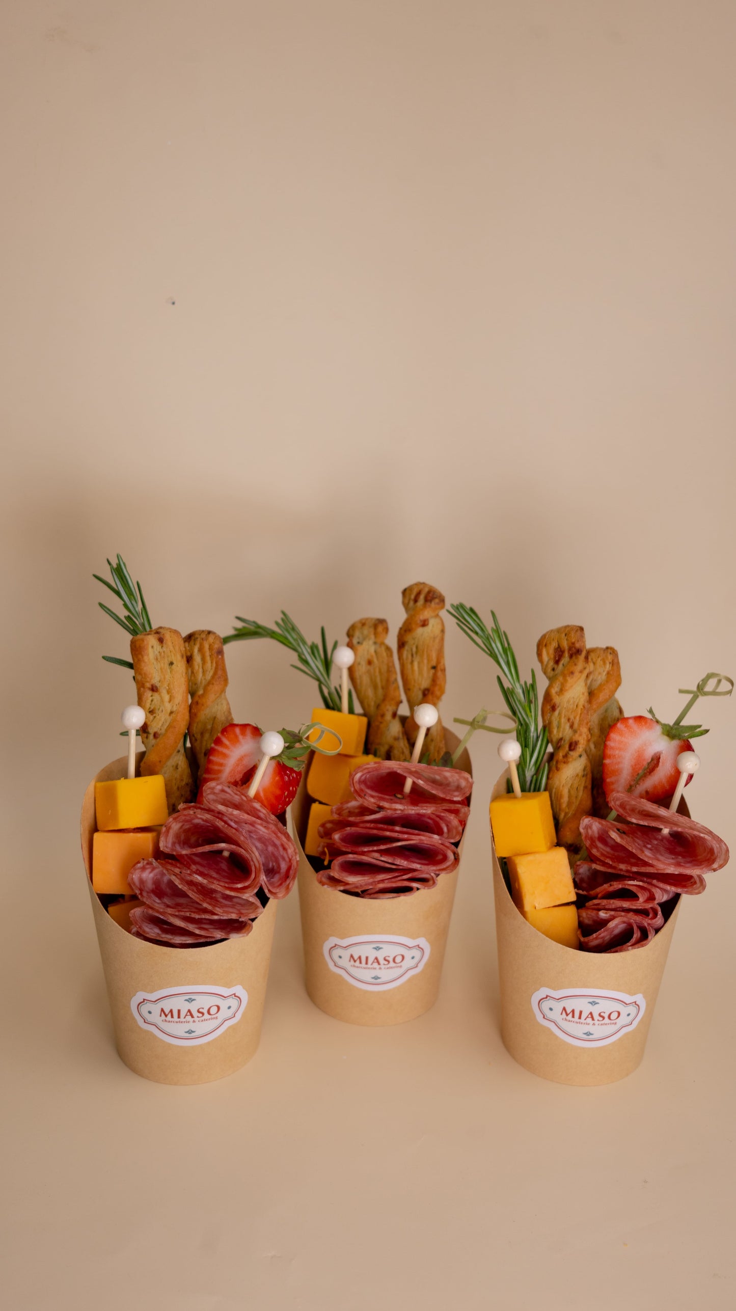 Cup 1 - Salami & Cheddar